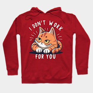 Work Cat Hoodie